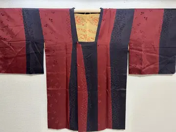 미사용품 세련된 투톤 컬러 롱 코트 245