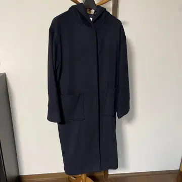 후드 부착 롱 코트 여성용