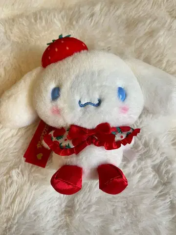 [ 새상품 ] 산리오 딸기신문 50주년 시나모롤 마스코트