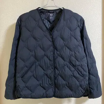 유니클로 울트라 라이트 다운 릴랙스 자켓 블랙 S