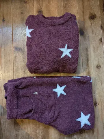 gelatopique 별 패턴 룸웨어 상하의 세트