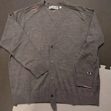 유니클로 ANYA HINDMARCH 메리노 오버 사이즈 V넥 가디건