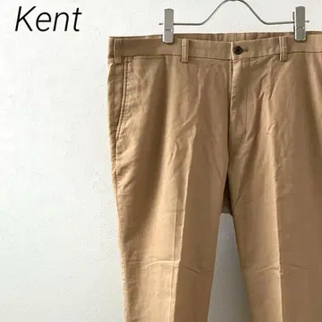 Kent 치노 팬츠 센터 프레스 앵클 기장 포켓 부착 심플 빅