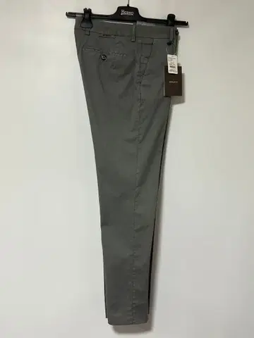 BERWICH / 노플리츠 테이퍼드 팬츠(JMORELLO) 그레이 46