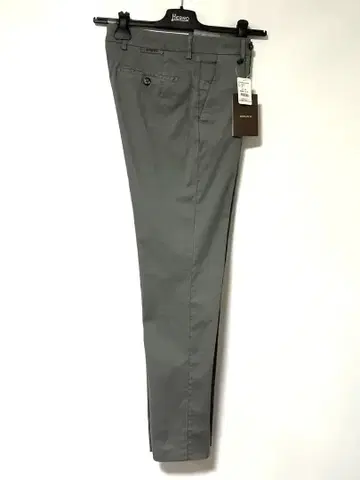 BERWICH / 노플리츠 테이퍼드 팬츠(JMORELLO) 그레이 46