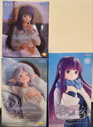 장송의 프리렌 피규어 3개