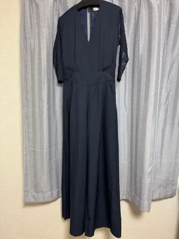 미사용 새상품 LACE LADIES 네이비 컬러 포멀 드레스 팬츠 스타일