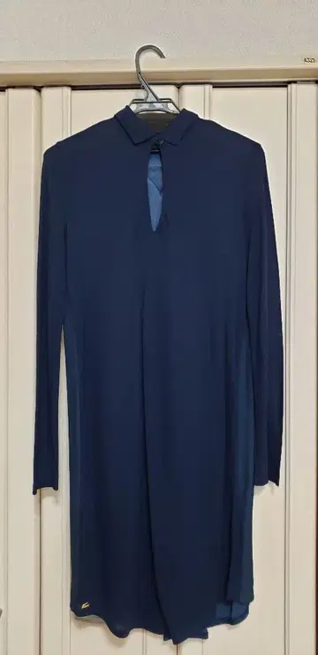 네이비 긴팔 원피스