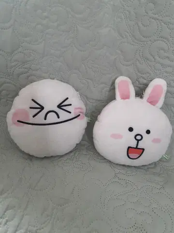 LINE 캐릭터 문과 토끼 패스 케이스