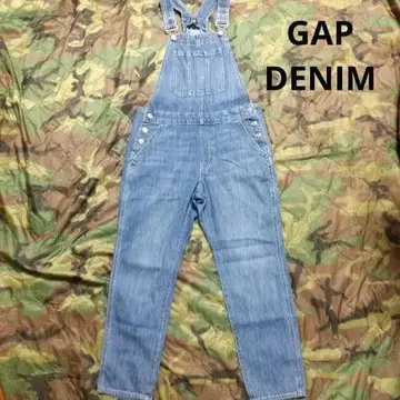 GAP 데님 루즈 테이퍼드 살로펫 오버롤