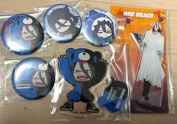 WINDBREAKER 스기시타 쿄타로 세트 아크릴 스탠드 캔뱃지 할로윈