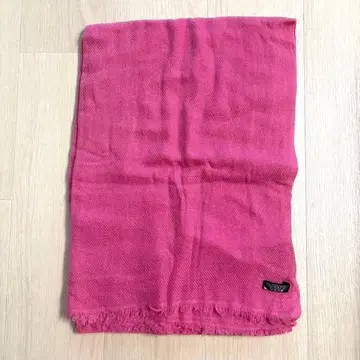 캐시미어 머플러 숄 핑크