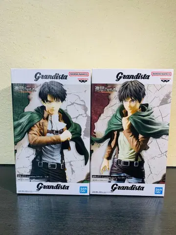 [ 미개봉 새상품 ] 진격의 거인 리바이 엘렌 피규어 세트