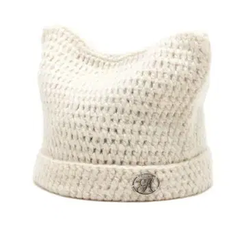 atmos pink 캣 비니 IVORY