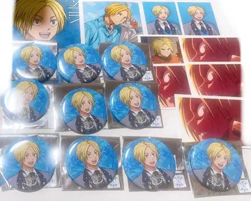 사카데이 신 AMOCAFE 캔뱃지 엽서 최애 파샤 카드 특전