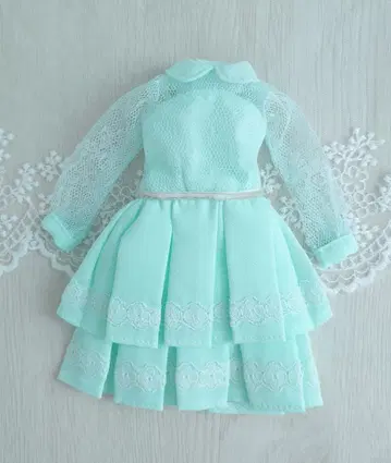 리카짱 캐슬 아웃핏 의류 드레스 27cm 인형 제니