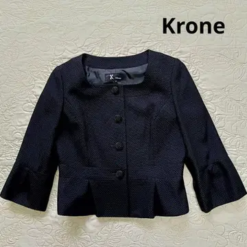 [ 미사용 새상품 ] Krone 클로네 노카라 자켓 11