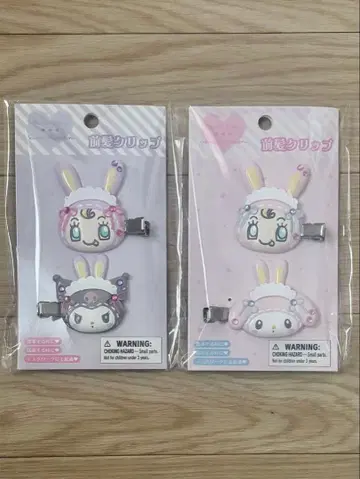 메조피아노 산리오 앞머리 클립 마이멜로디 쿠로미