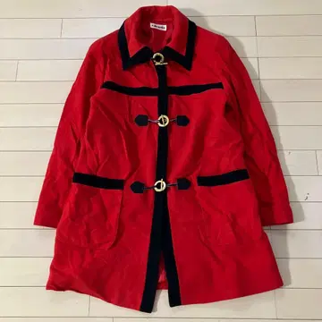 11.27 FLORIDAKEYS 플로리다키즈 코트 레드 사이즈 표기 없음