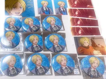 사카데이 신 AMOCAFE 캔뱃지 최애 파샤카드 엽서 특전