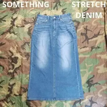 썸씽 스트레치 데님 롱 스커트 Lee 리바이스 랭글러 좋아하시는 분께