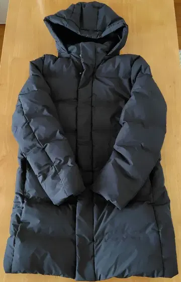 UNIQLO 심리스 다운 코트 M 네이비