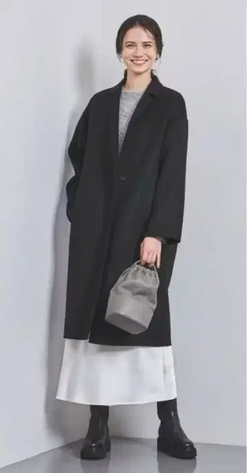 유나이티드 애로우즈 리버 테일러드 코트 36