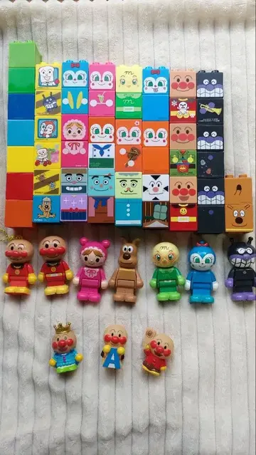 호빵맨 블록라보 블록 세트