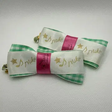 하츠네 미쿠 리본 헤어 클립