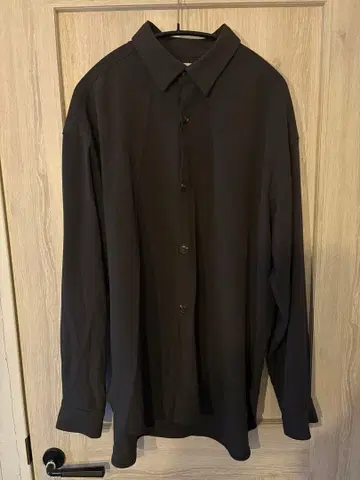 SENSE OF PLACE 남성용 블랙 긴팔 셔츠