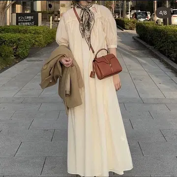 새상품 Eaphi random ribbon yoke 원피스