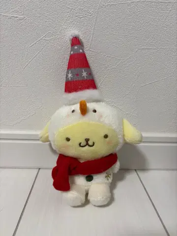 산리오 sanrio 폼폼푸딩 크리스마스 눈사람 봉제 인형
