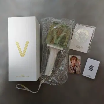 WayV 공식 응원봉 + TEN 트레이딩 카드