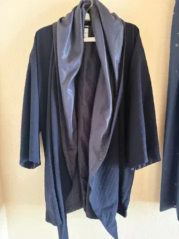 sou sou 네이비 프론트 오픈 자켓