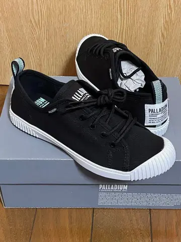 [ 새상품 ] PALLADIUM 팔라디움 스니커즈 이지 레이스 블랙 24
