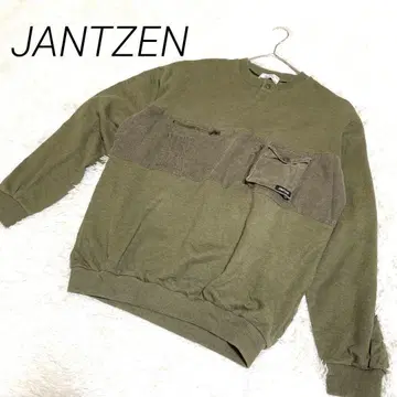 JANTZEN 올리브 그린 트레이닝복 전체 포켓 4개 캐주얼