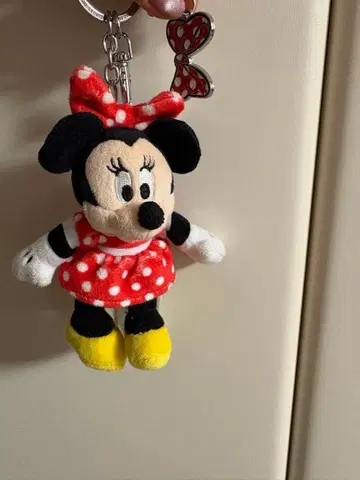 미니 마우스 봉제 인형 키링
