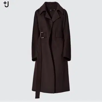 UNIQLO +J 유니클로 캐시미어 혼방 랩 롱 코트 S