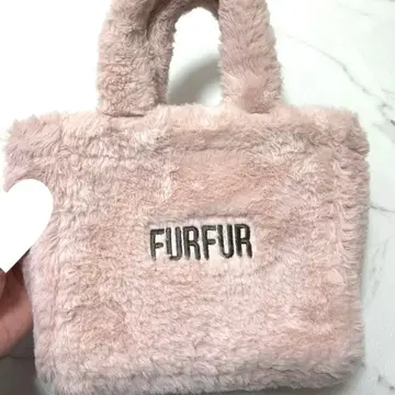 [ 새상품급 ] FURFUR 에코퍼 토트백 핑크