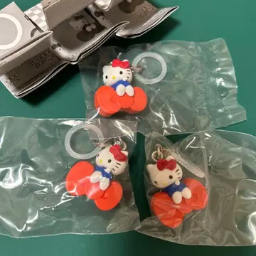 헬로키티 아메리칸 디자인 메지루시 액세서리 리본 묶음 판매