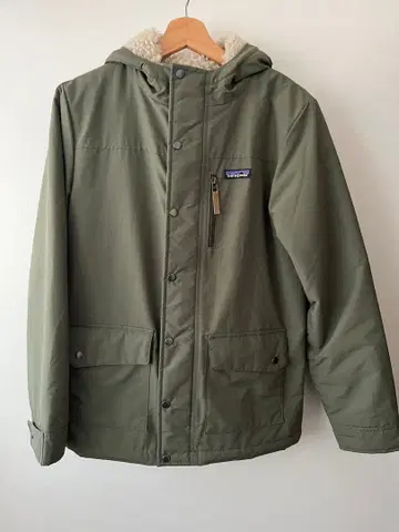 Patagonia 후드 부착 자켓 올리브 그린