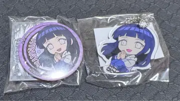 NARUTO 히나타 캔뱃지&키링