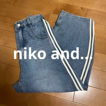 niko and - 니코앤드 인기 스태프 프로듀스 라인 데님 M 새상품급
