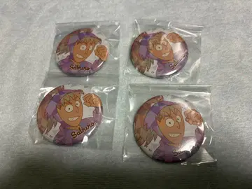 닌타마 프리즘 패턴 캔 배지