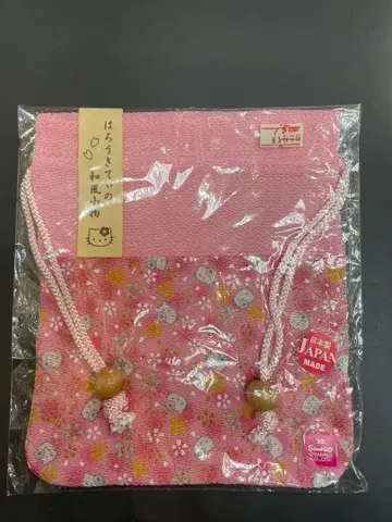 헬로키티의 일본풍 잡화 일본제 꽃무늬