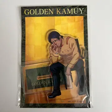 익명 배송 골든 카무이 군인 브로마이드 패턴 빅 아크릴 스탠드 코이토