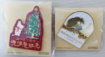 무민 밸리파크 크리스마스 기간 한정 핀 배지 선조님 무민