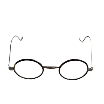 1930s 빈티지 프랑스 한 겹 셀룰로이드 감긴 메탈 정원형 라운드