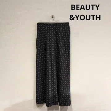 BEAUTY&YOUTH 꽃무늬 롱 스커트 S 사이즈