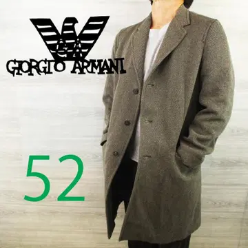 아르마니 꼴레지오니 <울 혼방 체스터 코트> M0162m